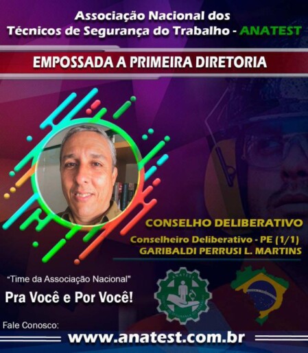 Conselheiro Deliberativo da ANATEST para PE